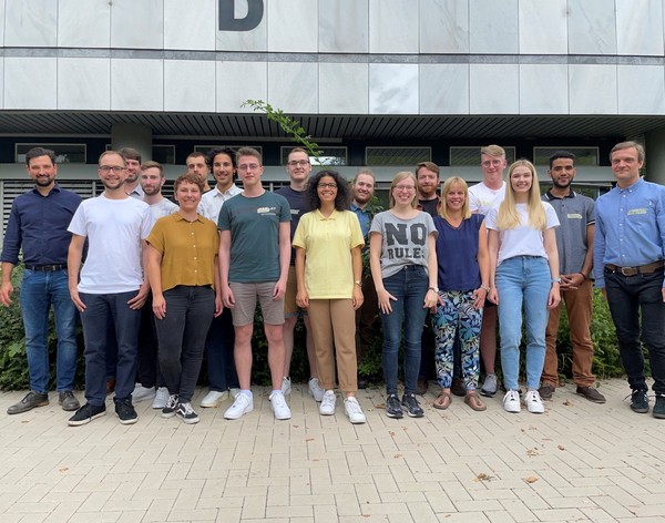 Digital Learning Scouts und Ausbildungsteam der FH Bielefeld